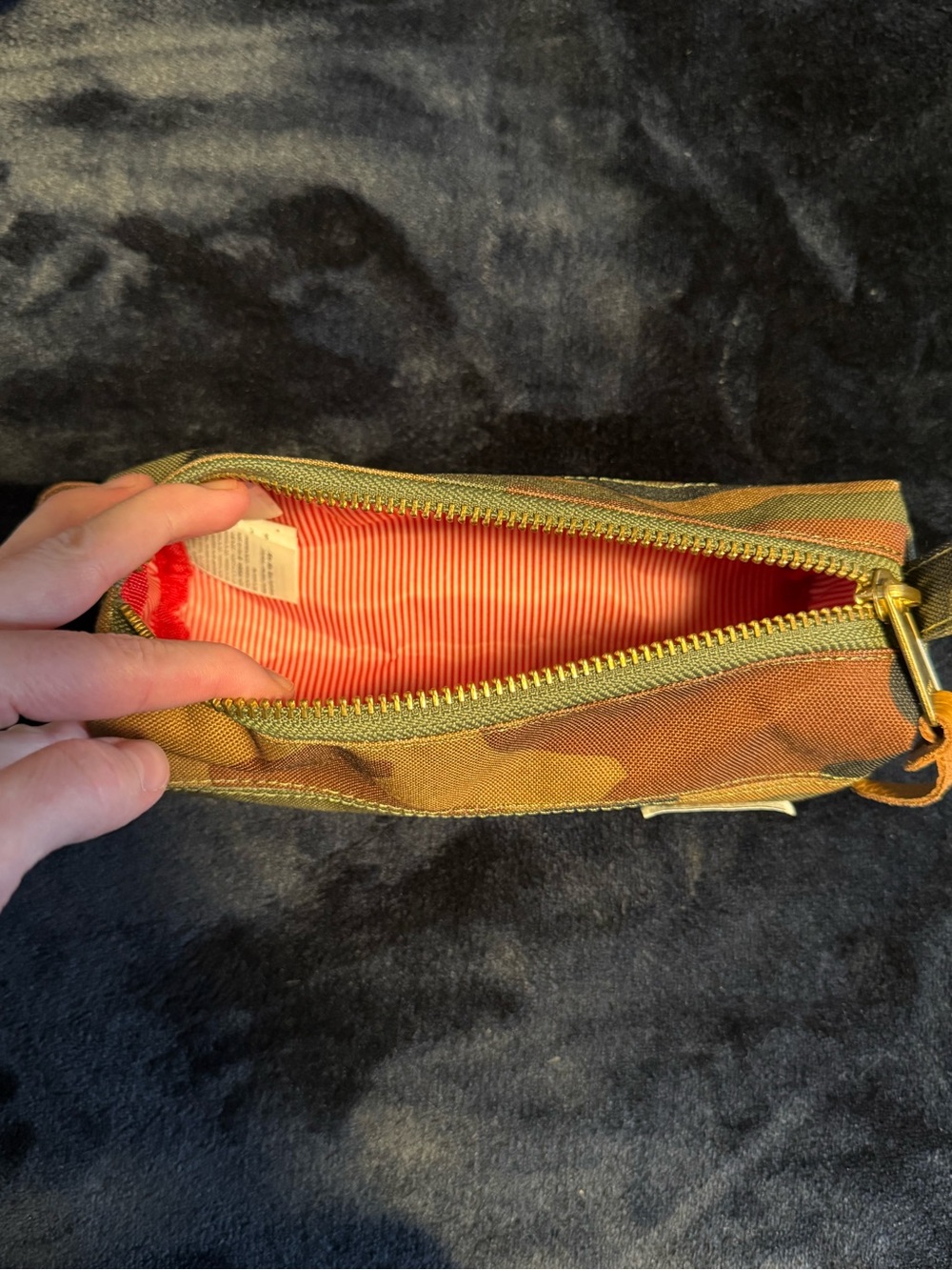 Camo herchel pencil case